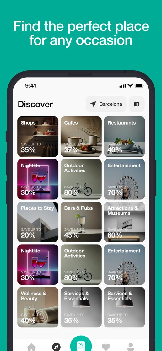Screenshot dell'app Tourist 2