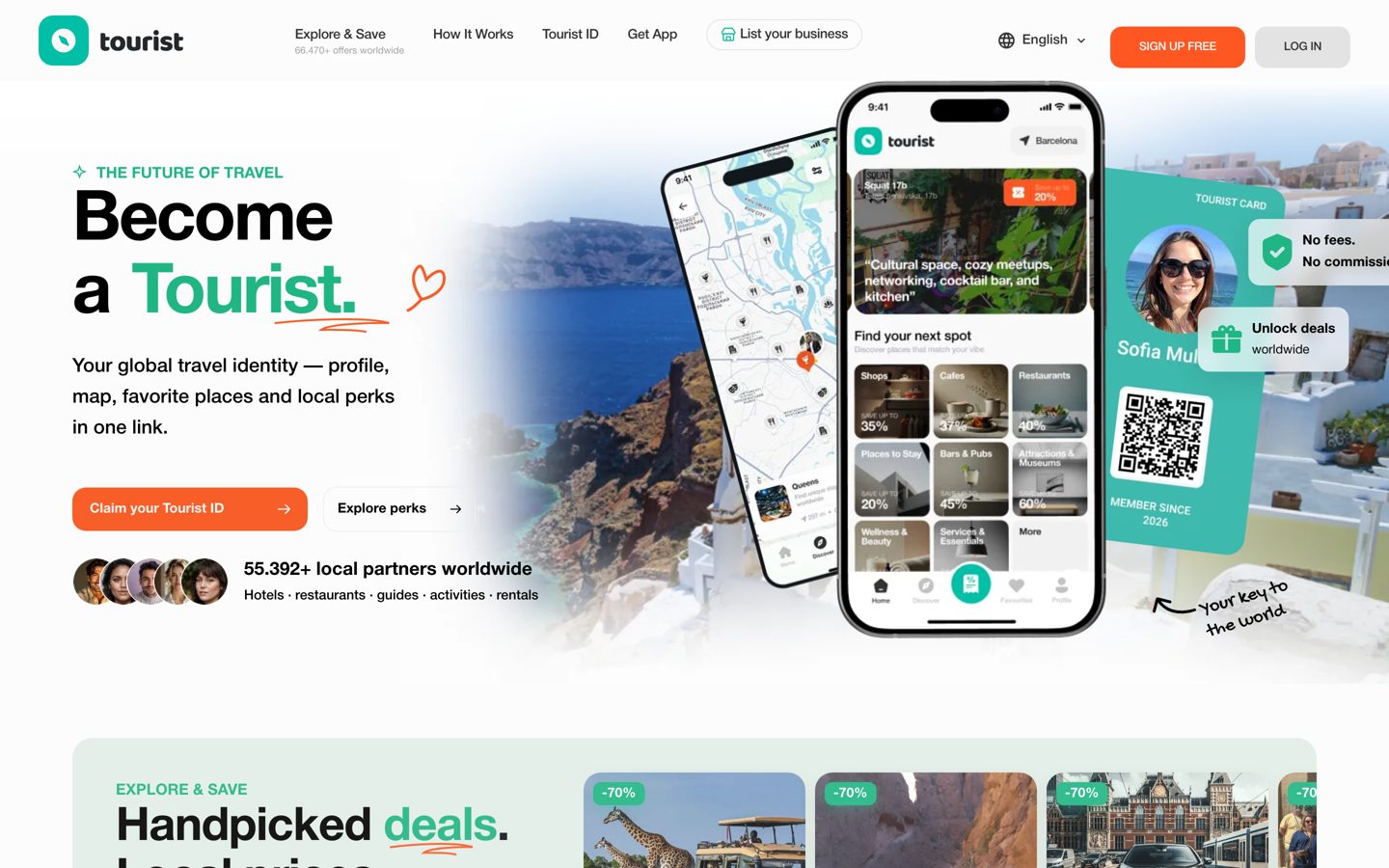 Home page di tourist.com
